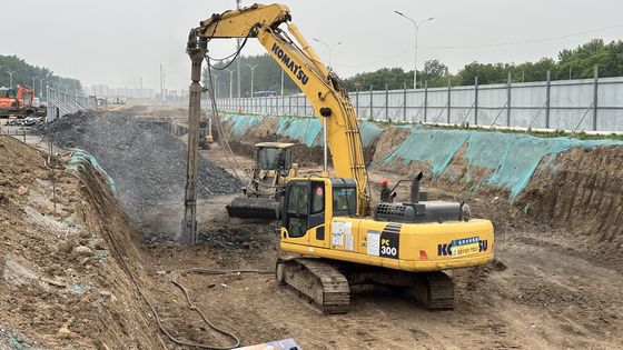 Купить BVEM Vibro Compaction Piling гидравлический виброфлот экскаватор оборудованный совместной гидравлической силовой системой online manufacture
