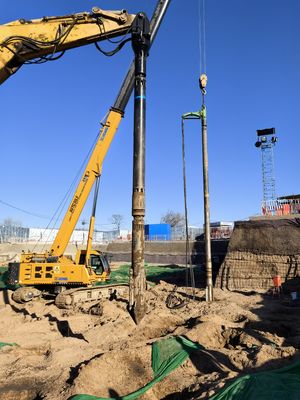 Купить Гидравлический виброфлот с весом 1700 кг, максимальной центробежной силой 220 кН и максимальной скоростью 0-2600 об/мин для виброуплотнения экскаватором online manufacture