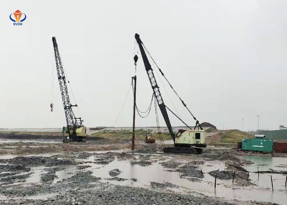 Надежные подрядчики Vibro Piling Vibro Piling Machine с мощным двигателем Vibroflot