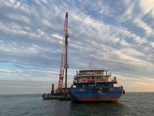 Строительство виброфлота для морского бассейна 200000 тонн