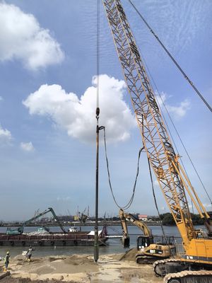 Виброфлот с наружным диаметром 426 мм высокой мощности с центробежной силой 280 кН