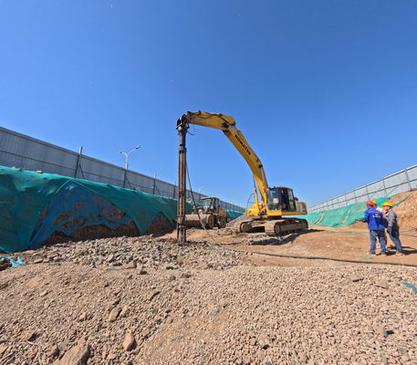 1200 Kg Hydraulic Vibroflot Ultimate Solution for Soil Improvement at 43 Hz Frequency