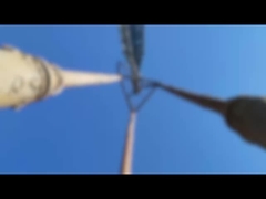 Большое оборудование для виброфлотации мощностью 180-260 кВт для улучшения почвы