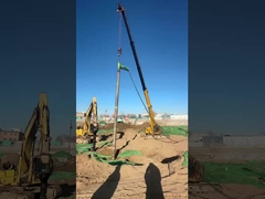 Улучшение почвы Строительство Гидравлический виброфлот 350 мм Диаметр 0-3200 оборотов в минуту