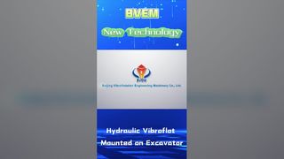 Мощная виброустановка 130 кВт для уплотнения песчаной почвы